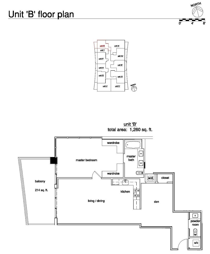 1010 Brickell Floorplans