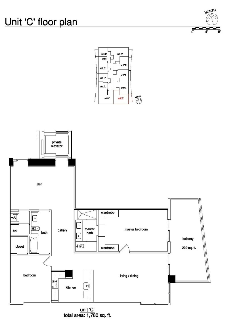 1010 Brickell Floorplans