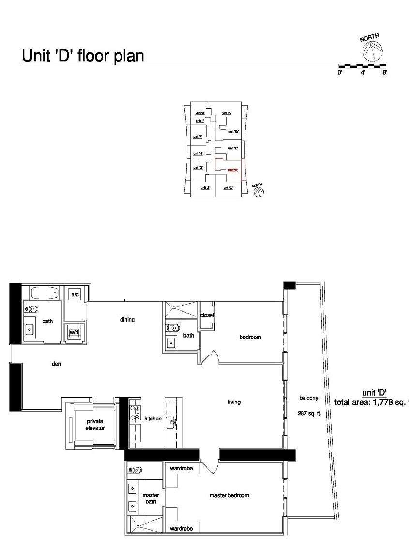 1010 Brickell Floorplans