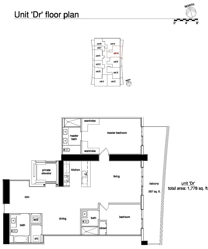 1010 Brickell Floorplans