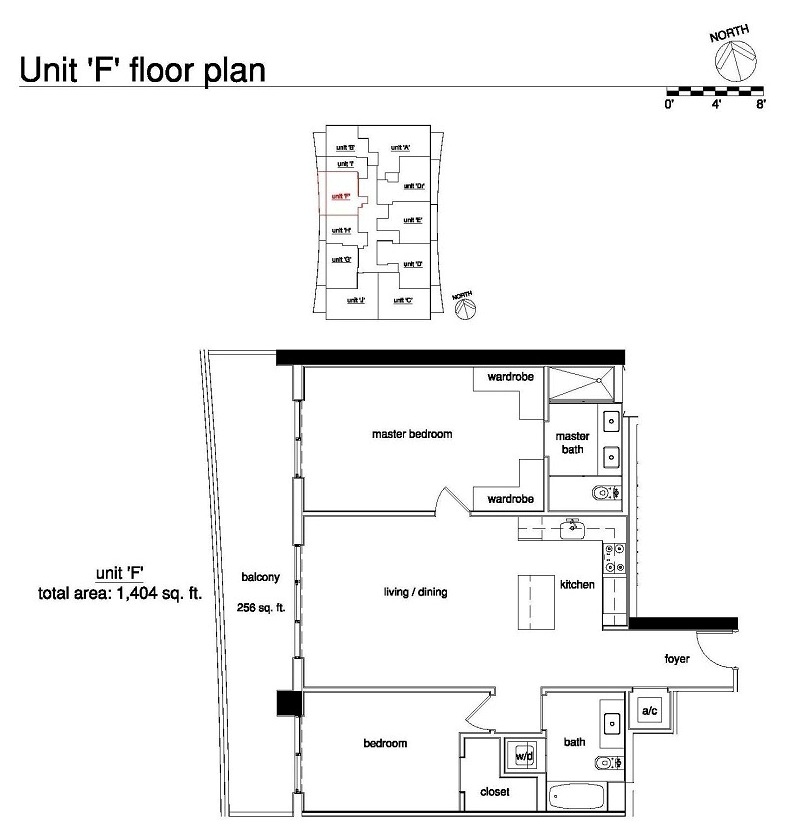 1010 Brickell Floorplans