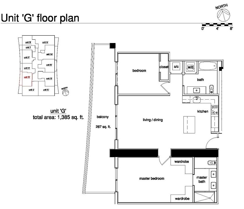 1010 Brickell Floorplans