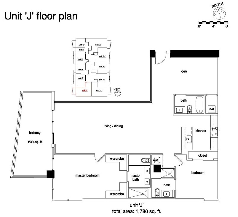 1010 Brickell Floorplans