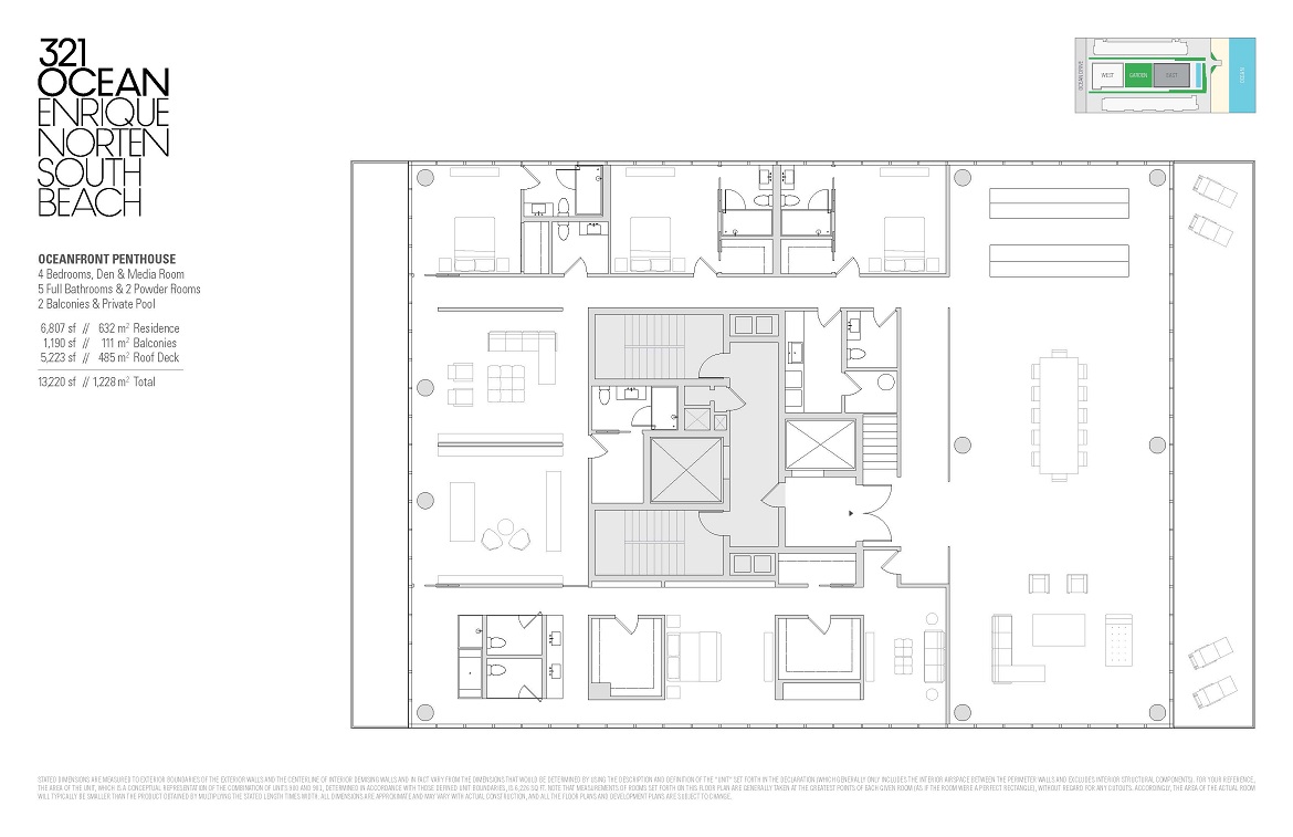 321 Ocean Floor plans