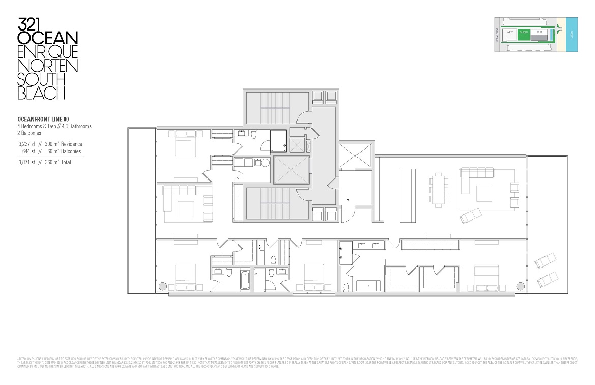 321 Ocean Floor plans