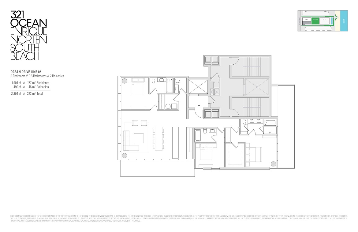 321 Ocean Floor plans