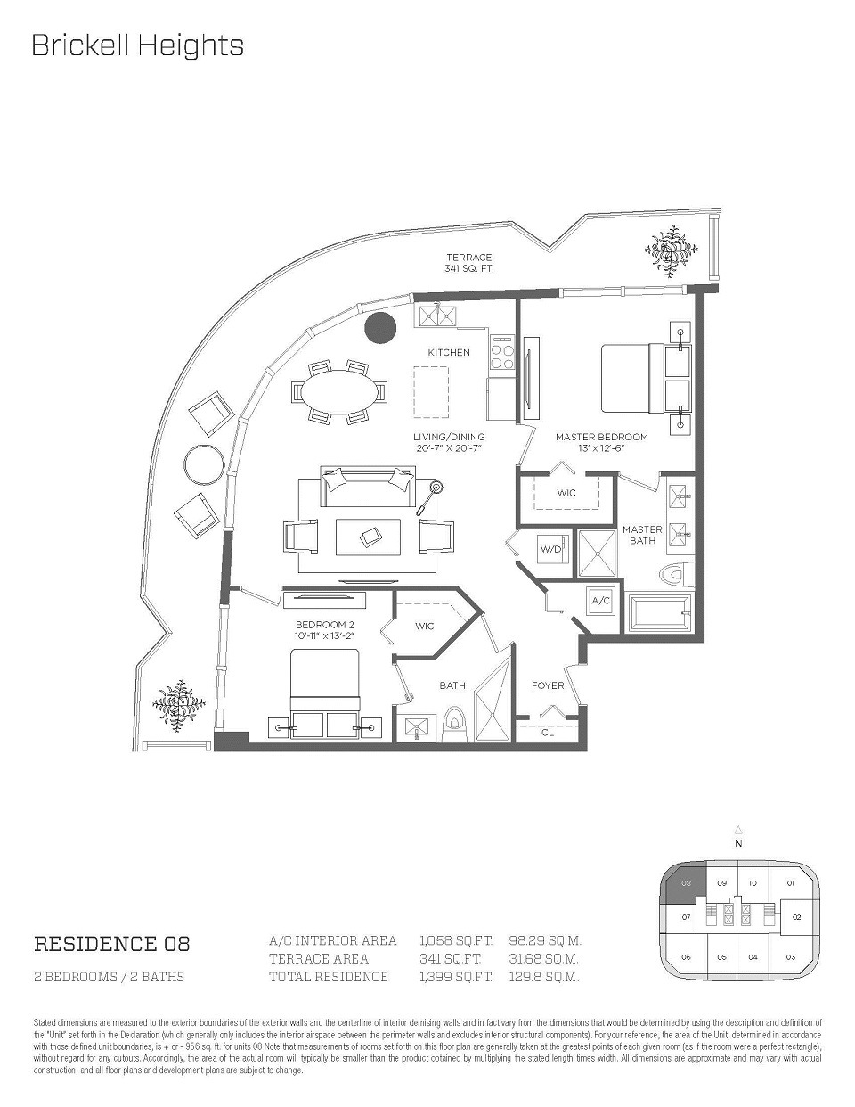 Brickell Heights Floorplans