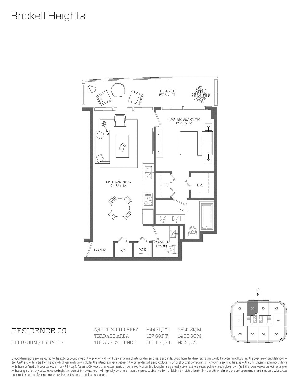 Brickell Heights Floorplans