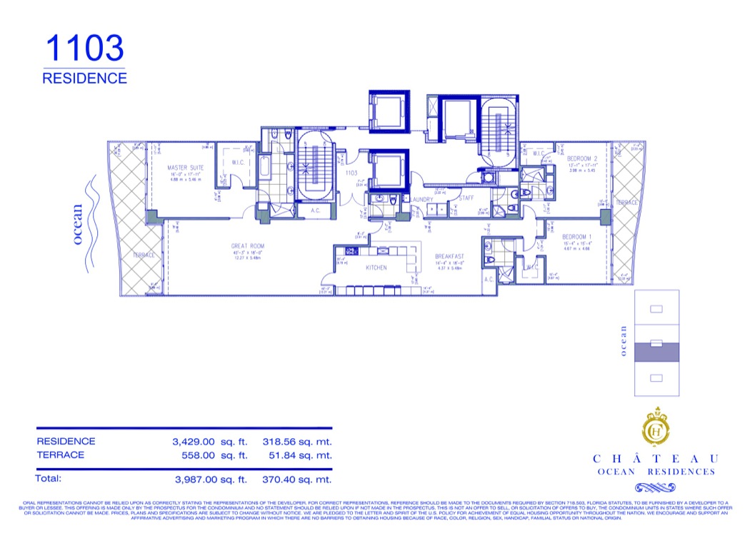 Chateau Ocean Residence 1103