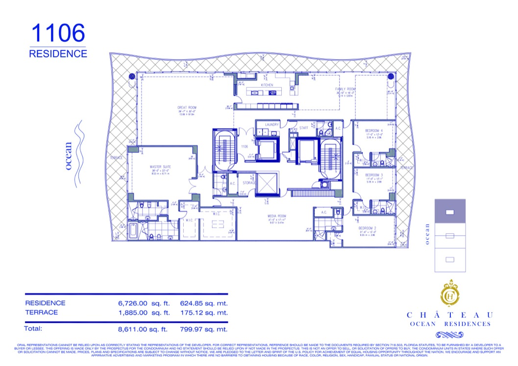 Chateau Ocean Residence 1106