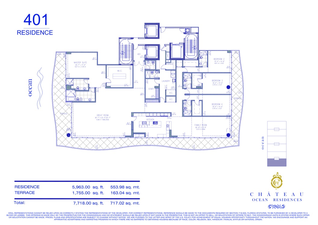 Chateau Ocean Residence 401