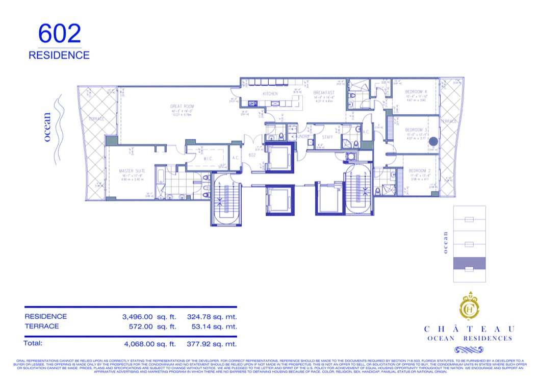 Chateau Ocean Residence 602