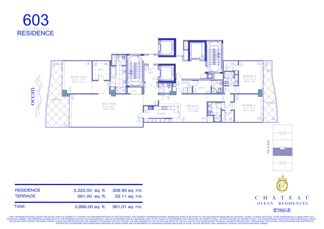 Chateau Ocean Residence 603