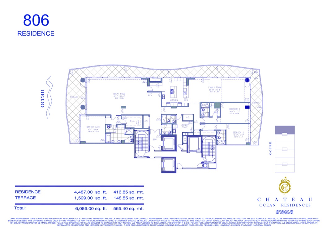 Chateau Ocean Residence 806