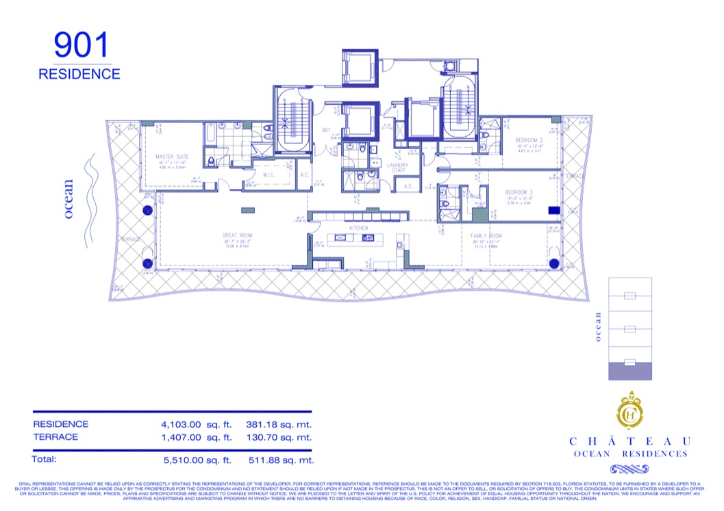 Chateau Ocean Residence 901