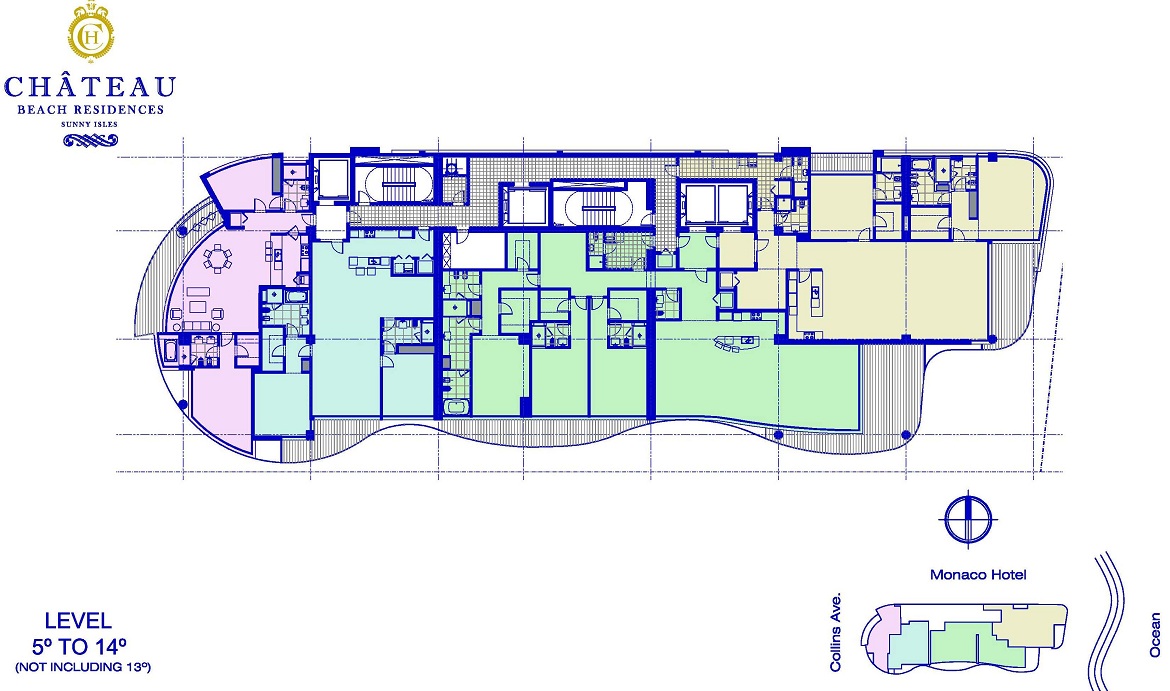 Chateau Beach Floor Plans 04