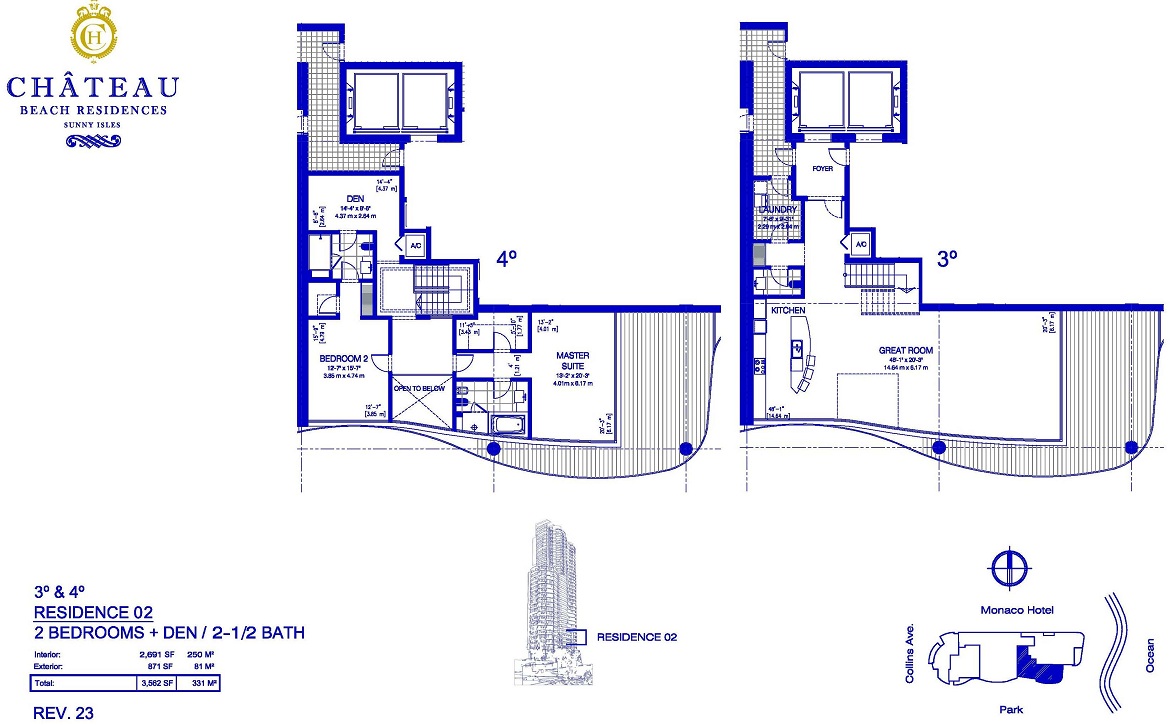 Chateau Beach Floor Plans 06