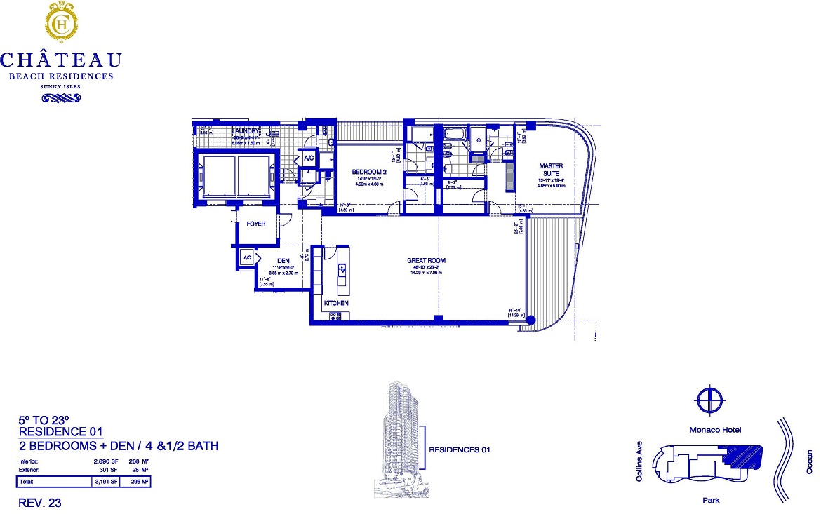 Chateau Beach Floor Plans 07