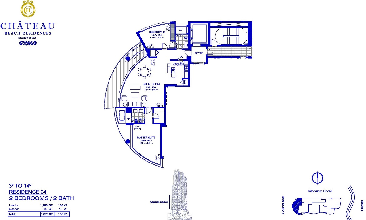 Chateau Beach Floor Plans 10