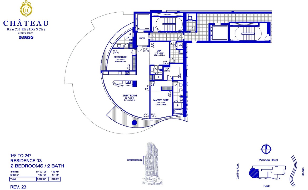 Chateau Beach Floor Plans 13