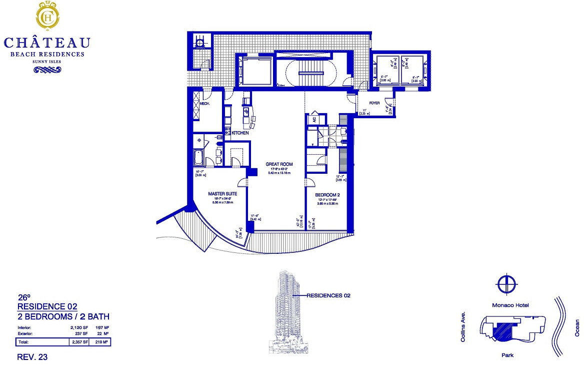 Chateau Beach Floor Plans 15