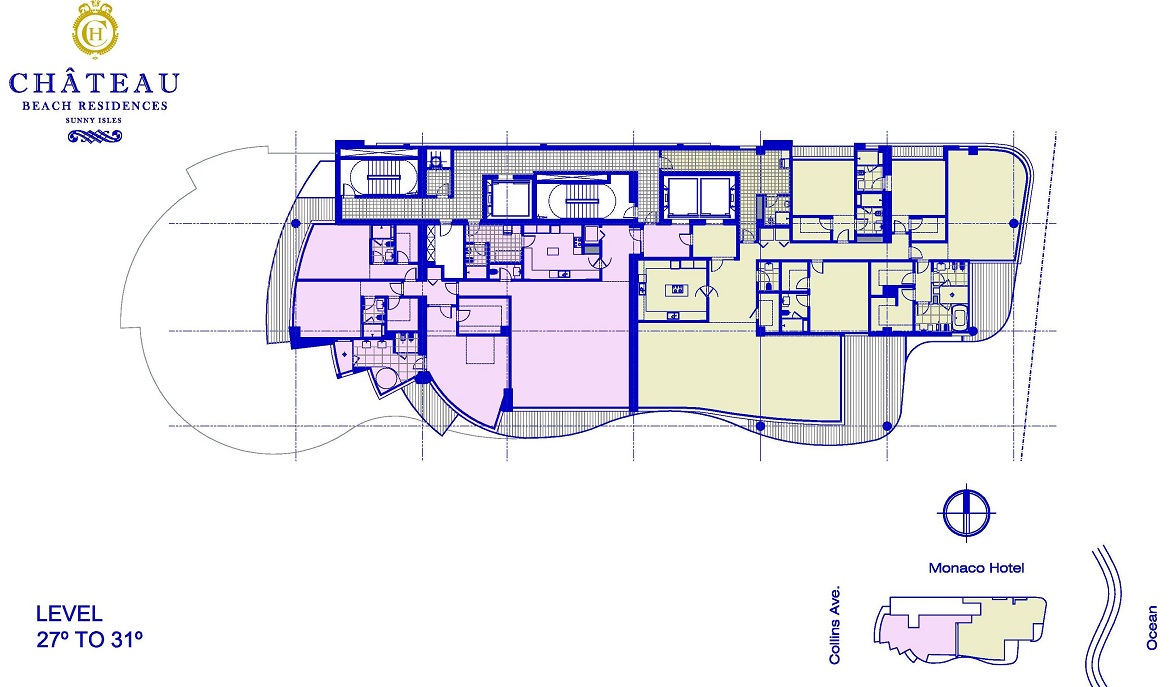 Chateau Beach Floor Plans 16