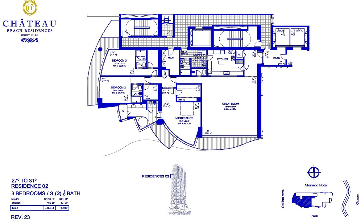 Chateau Beach Floor Plans 18