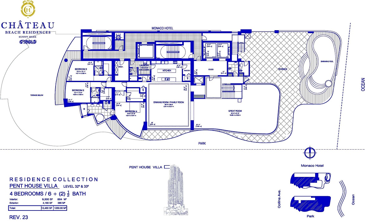 Chateau Beach Floor Plans 19