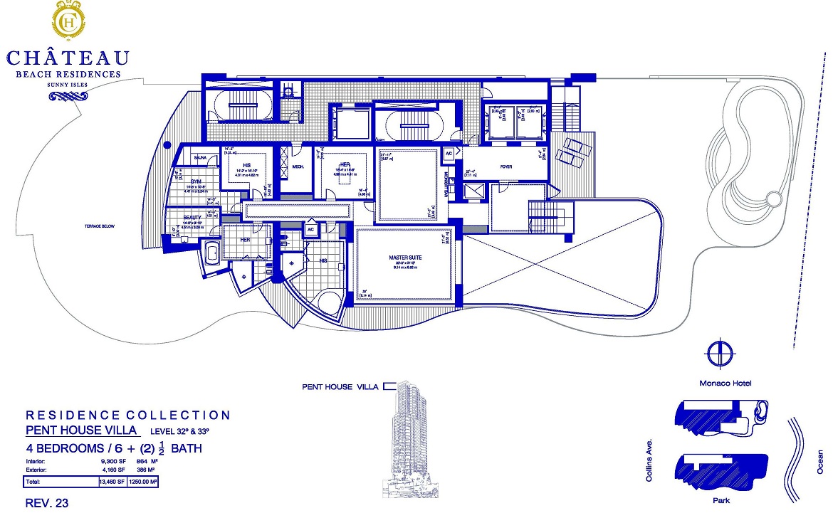 Chateau Beach Floor Plans 20