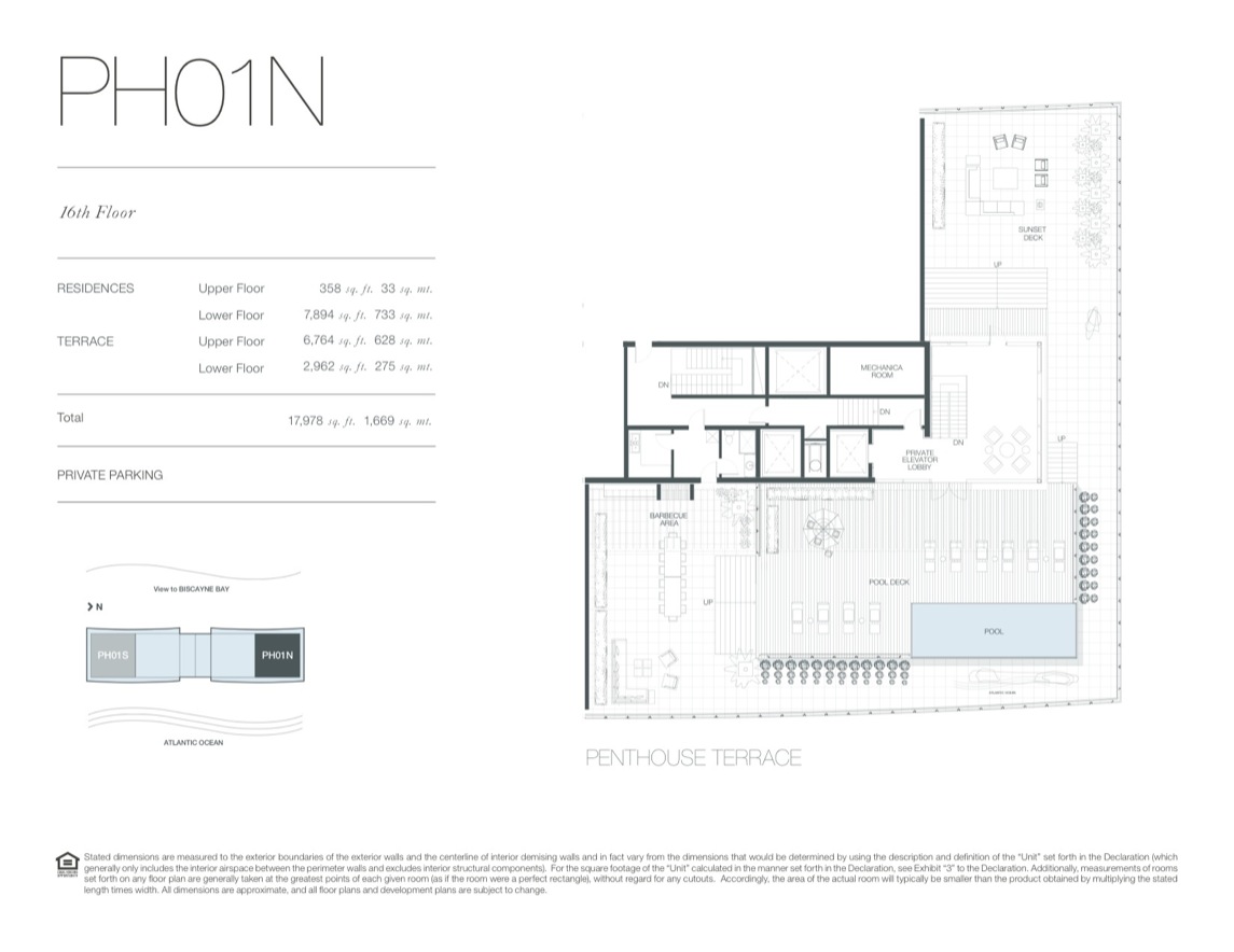 Oceana Key Biscayne Floorplan 16thfloor Ph01n