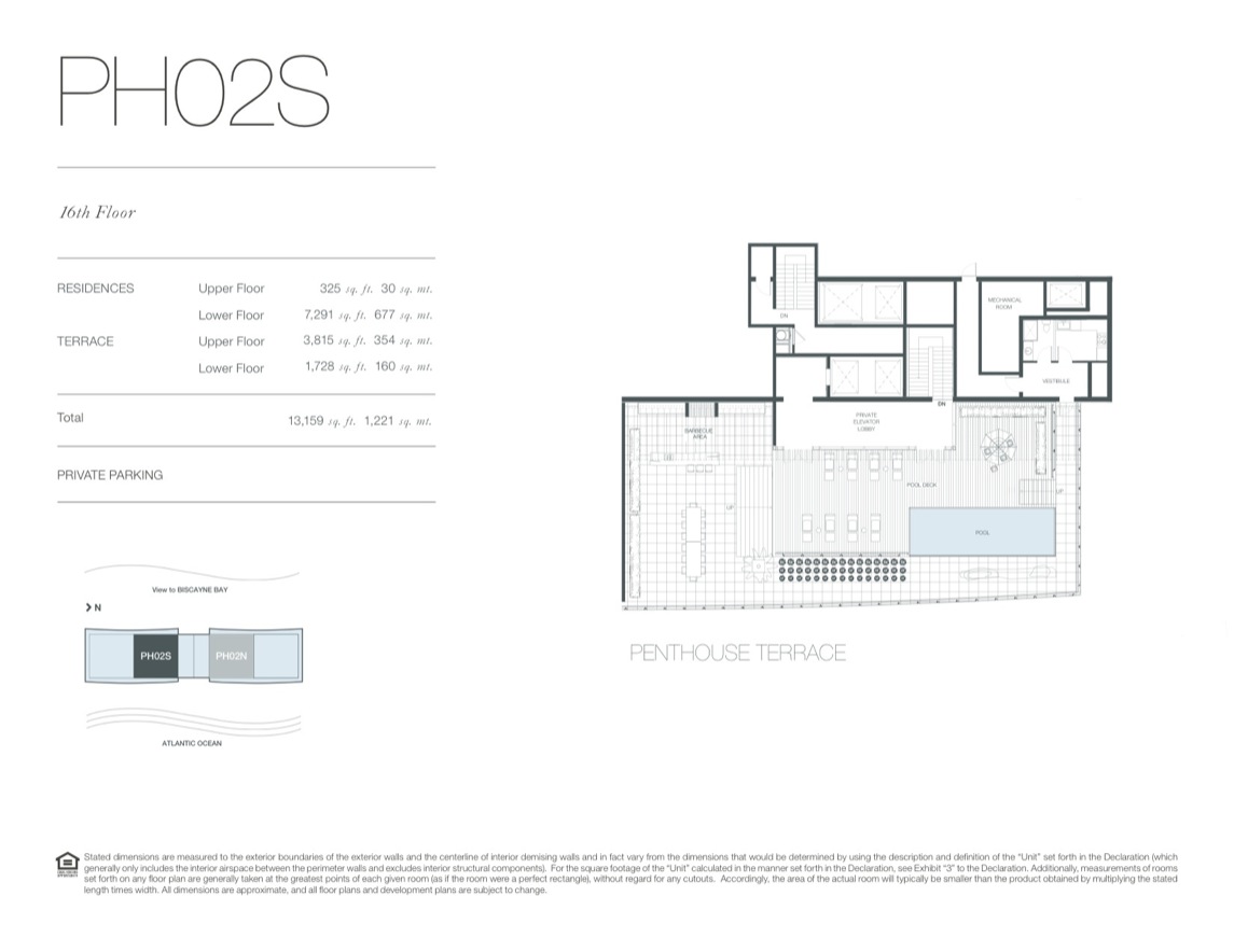 Oceana Key Biscayne Floorplan 16thfloor Ph02s