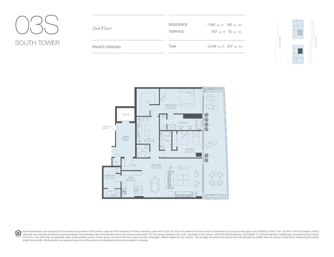 Oceana Key Biscayne Floorplan 2ndfloor 03s