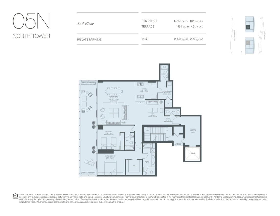 Oceana Key Biscayne Floorplan 2ndfloor 05n