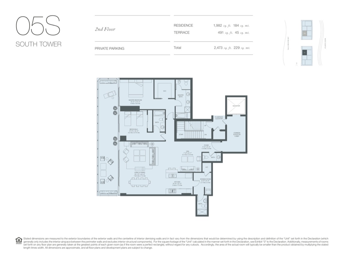 Oceana Key Biscayne Floorplan 2ndfloor 05s