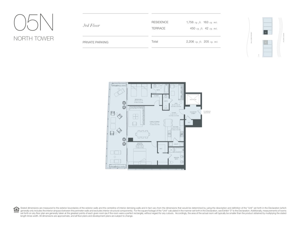 Oceana Key Biscayne Floorplan 3rdfloor 05n