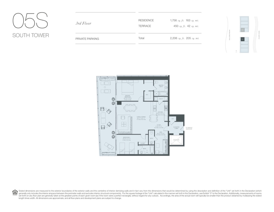 Oceana Key Biscayne Floorplan 3rdfloor 05s