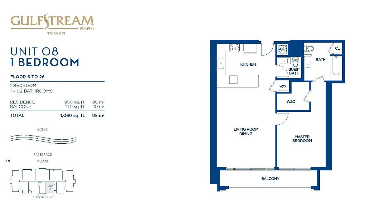 Gulfstream Park Tower Unit 08