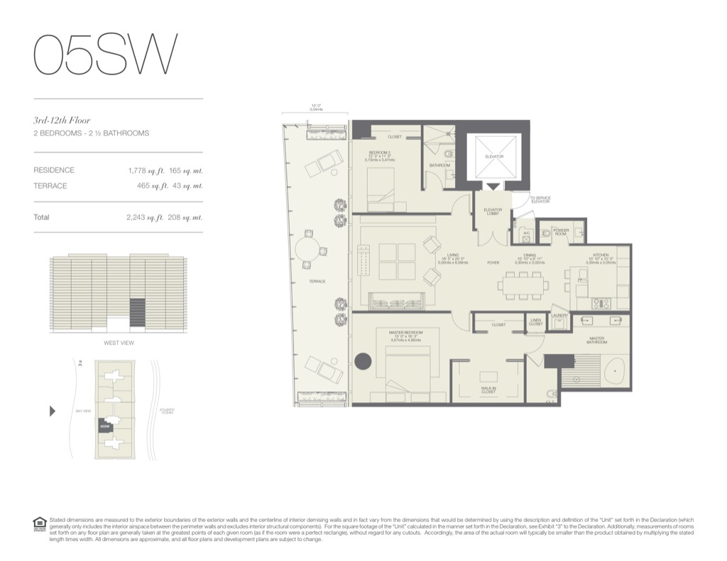 Oceana Bal Harbour Floor Plans 10