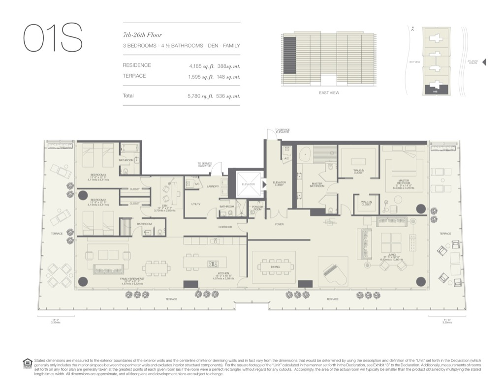 Oceana Bal Harbour Floor Plans 12