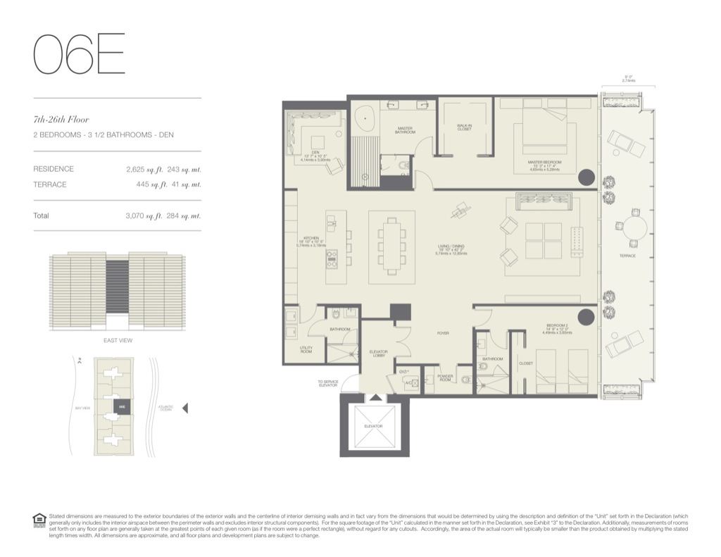 Oceana Bal Harbour Floor Plans 17