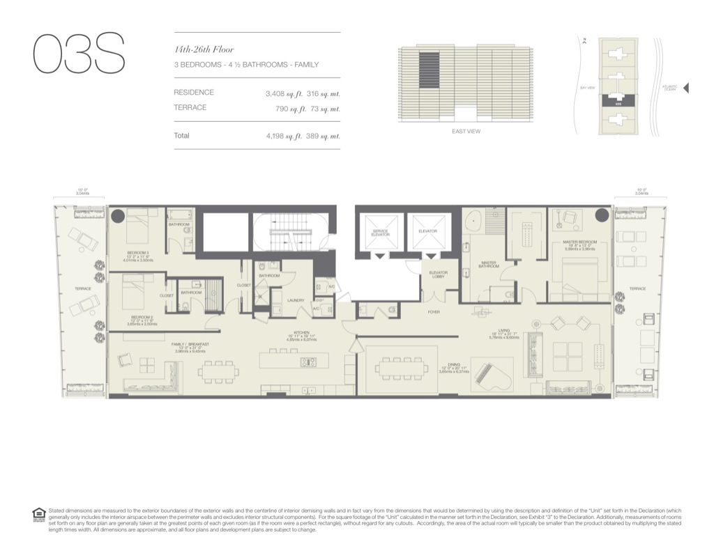 Oceana Bal Harbour Floor Plans 20