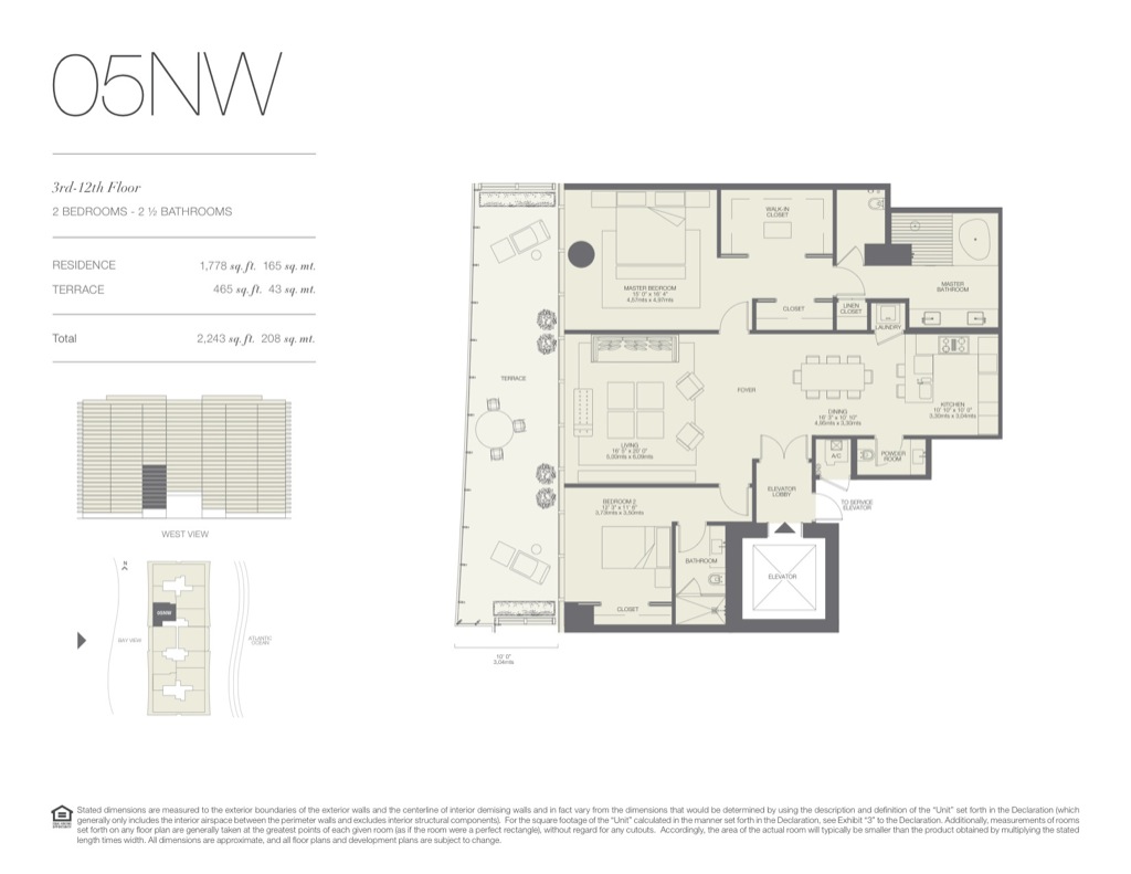 Oceana Bal Harbour Floor Plans 9