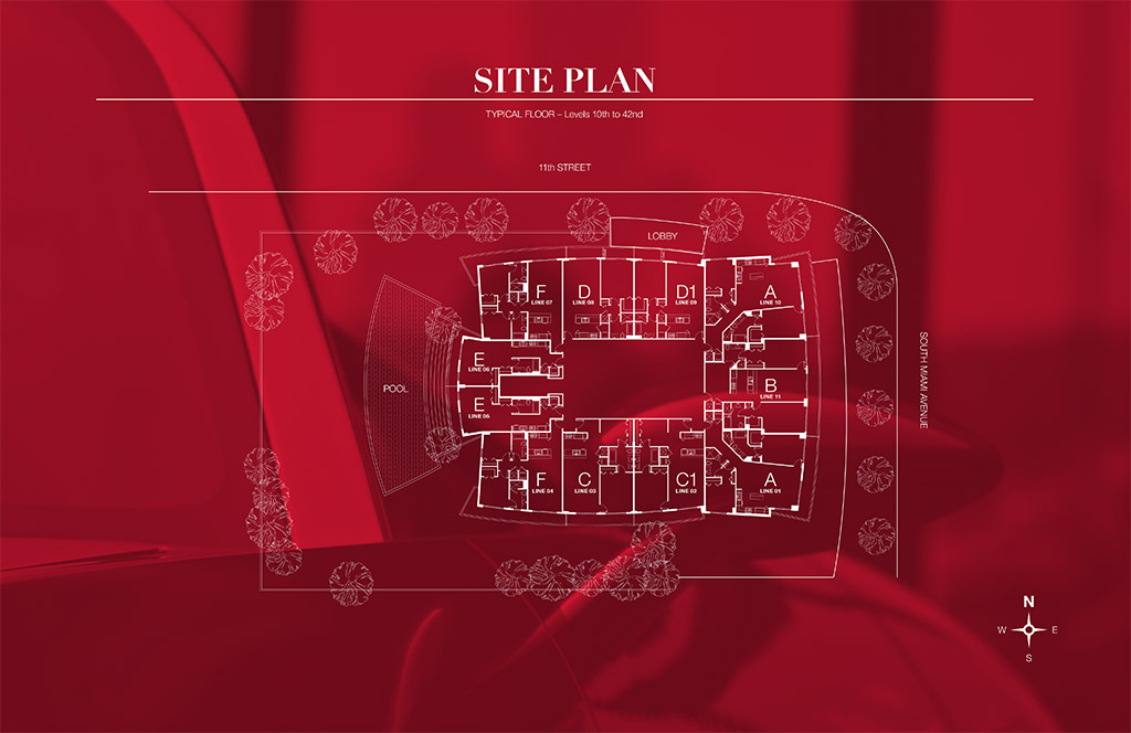 1100 millecento Siteplan