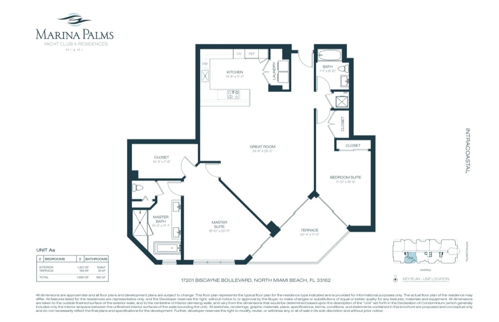 Marina Palms Floorplan 17