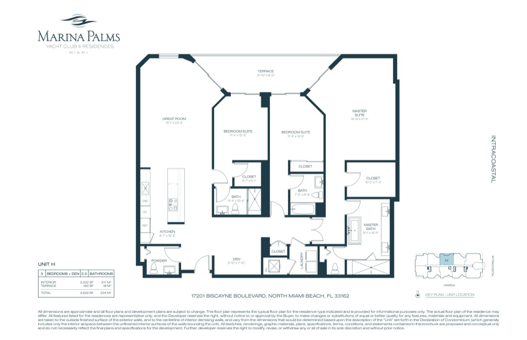 Marina Palms Floorplan 19