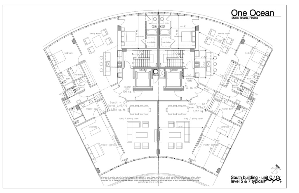 One Ocean Floorplan 36