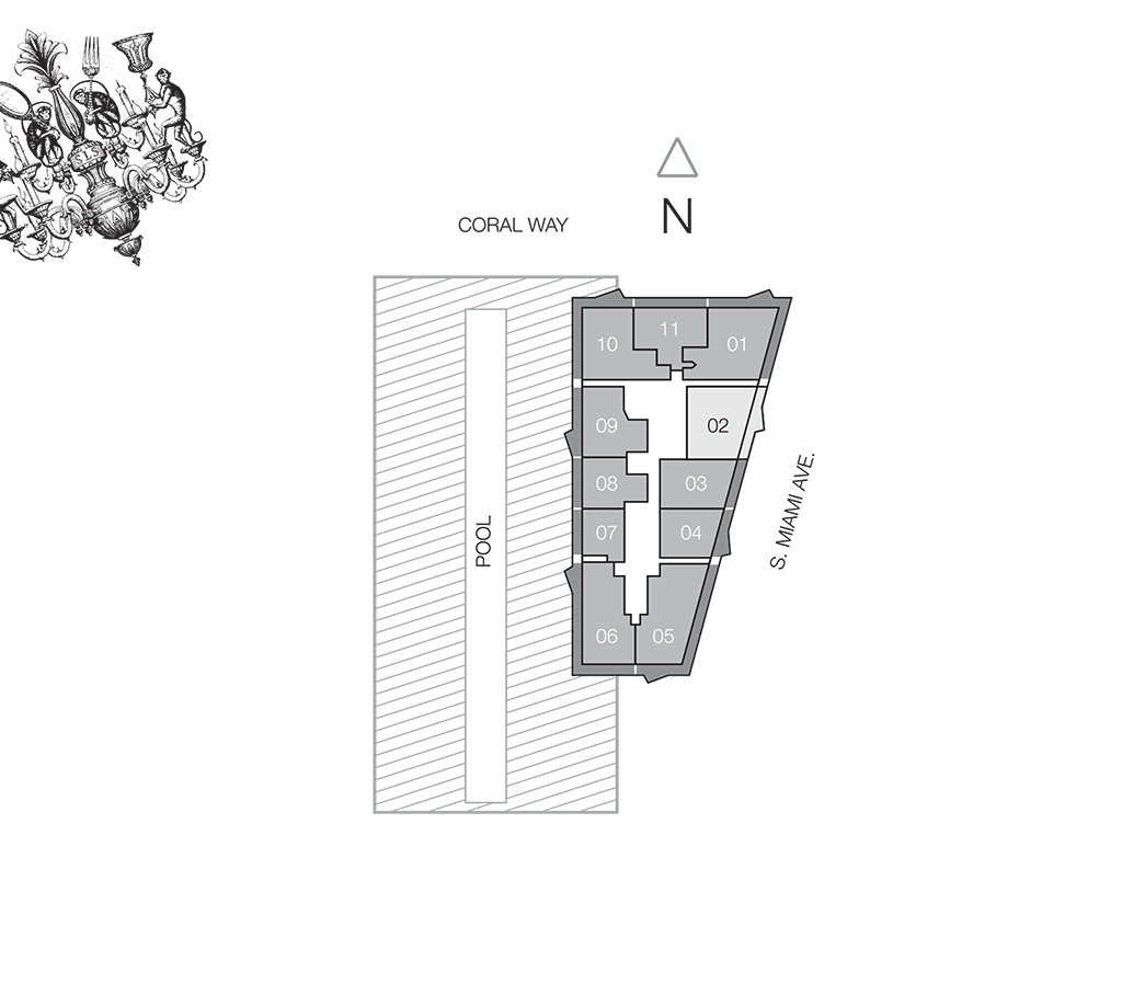 Sls Residence Floorplan Sitemap