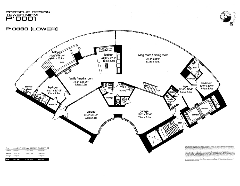 Porsche Design Tower Floorplans