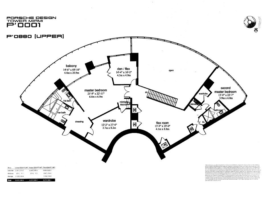 Porsche Design Tower Floorplans