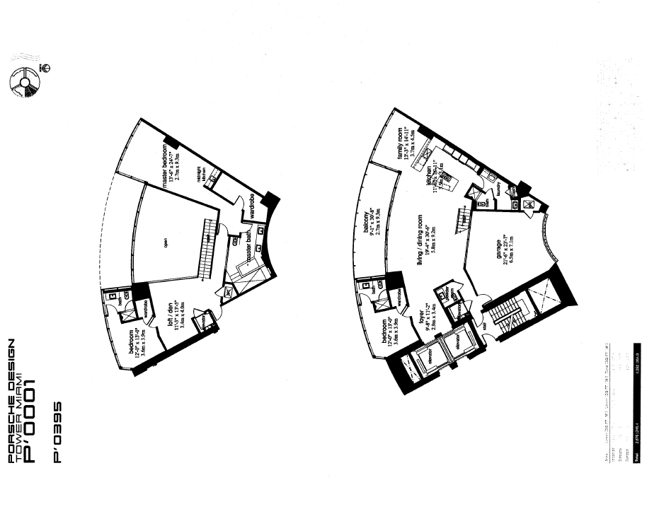 Porsche Design Tower Floorplans